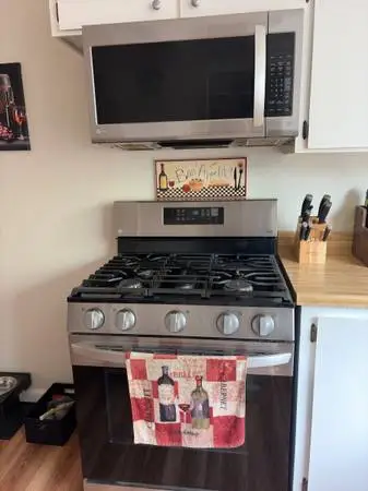 Gas Stove and Microwave