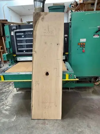 Beautifuly Aged Oak Slab