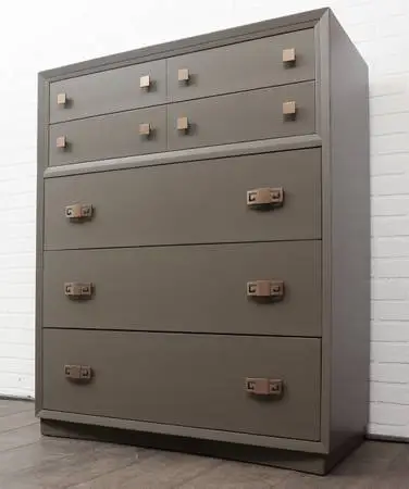 Beautiful refinished MCM vintage dresser
