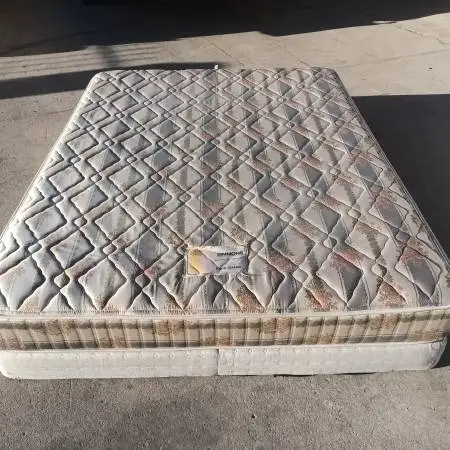 Used queen mattress and box spring