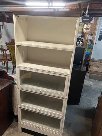 Globe Wernicke Metal 5 Section Barrister Bookcase