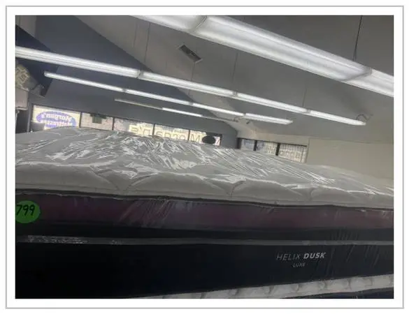 CALIFORNIA KING SIZE HELIX DUSK LUXE MATTRESS & BOXES BED SET