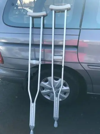 Crutches  - 46 -  66 -     52-510 - see details inside ad