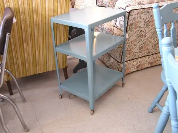 METAL THREE TIER KITCHEN CART!