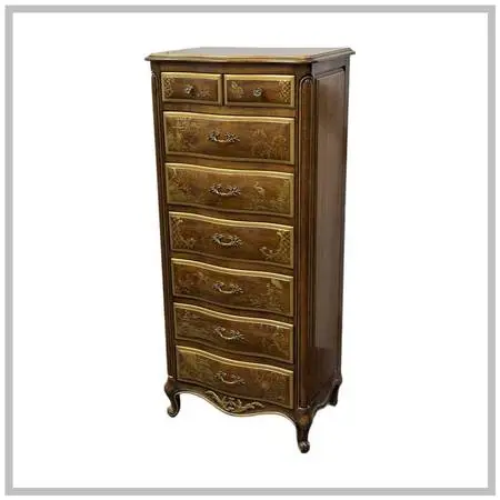 Phyllis Andrade For White Furniture Co. Chinoiserie Lingerie Chest. Es