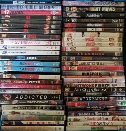 (860+) DVDs, Blu-Rays & TV Series * Complete Updated List 9/2/26