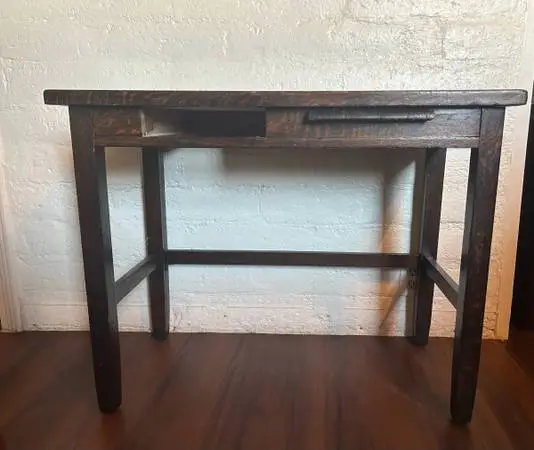 Old wooden table