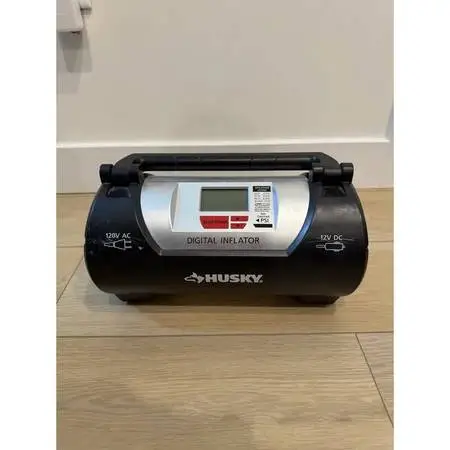NEW Husky 12/120 volt Auto and home inflator