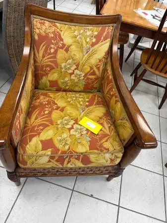 Coastal Rattan Side Chair