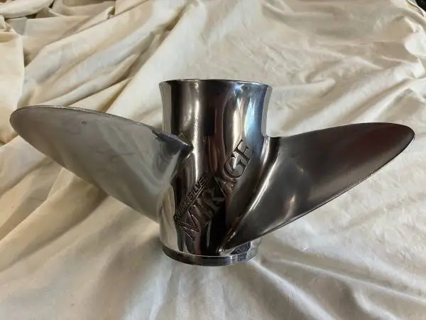 Mecury Quicksilver Stainless Steel Propeller