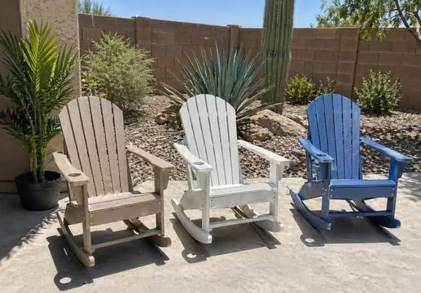 HDPE Adirondack Rocking Chairs *Sold in Pairs*