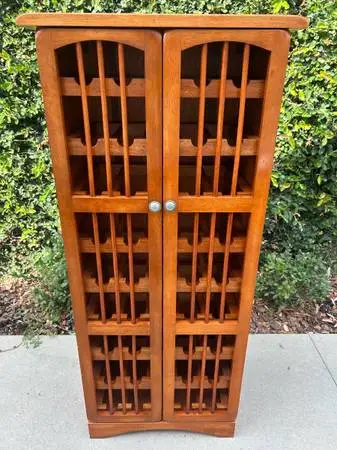 Arts And Crafts Mission Style Wine Cabinet
