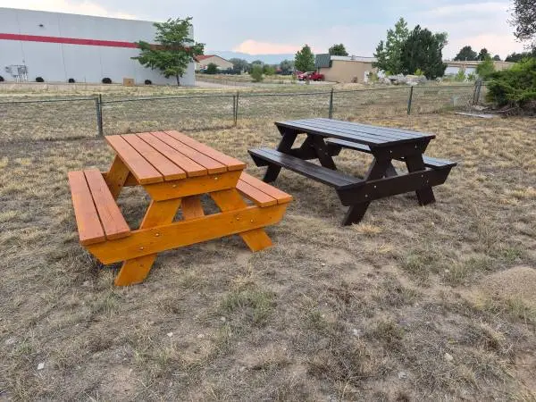 Handmade Picnic Tables