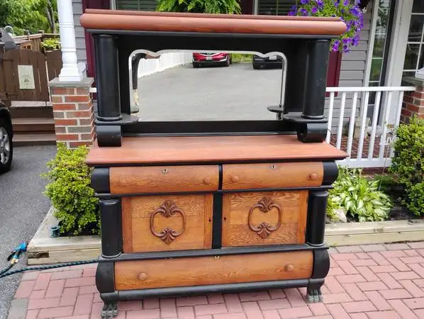Antique buffet $300