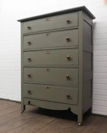 Beautiful refinished vintage antique dresser