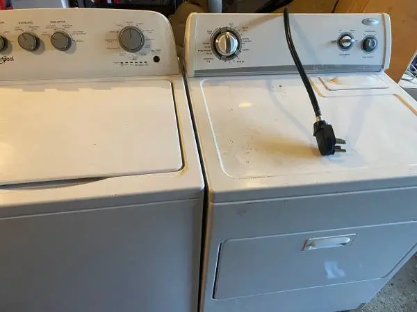 Whirlpool washer & Electric dryer