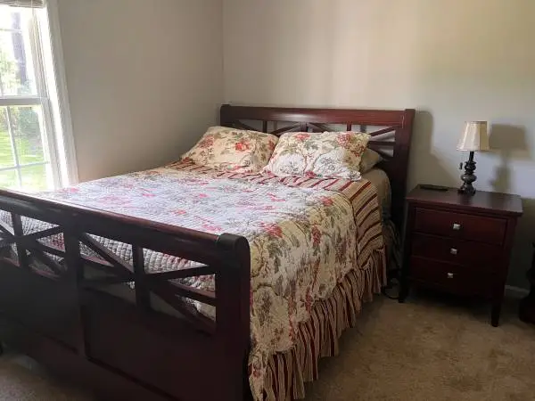 Queen Bedroom Set with Mattress and Bedding