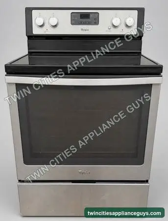 Whirlpool 30-Inch Electric Range with Convection — Stainless — $200