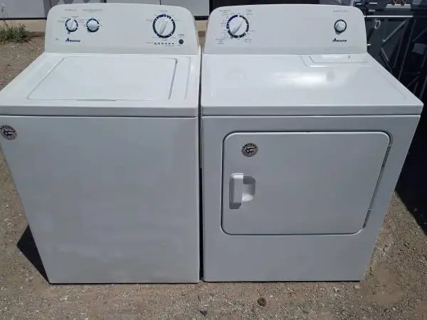 Amana washer and electric dryer set