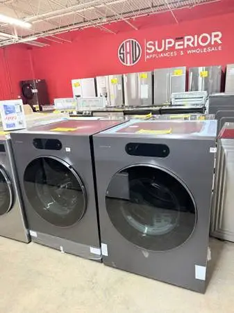 LG SIGNATURE WASHER 6.0 & DRYER 9.0 CUBIC
