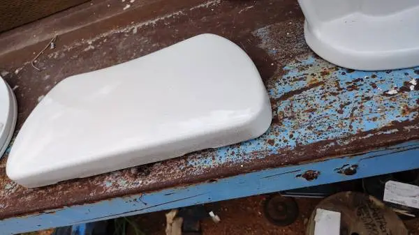New toilet. Glacier bay