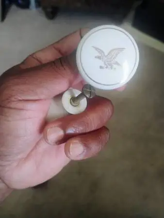 8 Vintage Eagle Pull Knobs