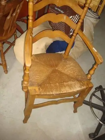 several chairs
