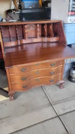 Maddox Secretary Drop Down  Desk