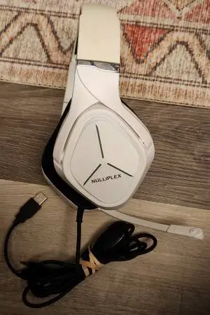Nulliplex Gaming Headset, Wired Over Ear Headset
