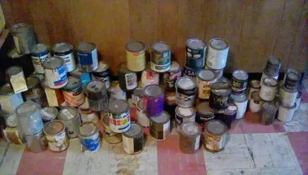 Paint Cans , various projects