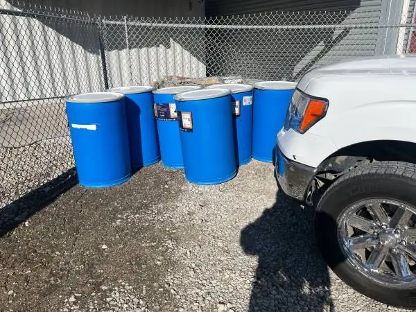 Plastic barrels