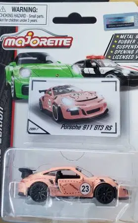 Majorette Porsche 911 GT3 RS Pink Pig.