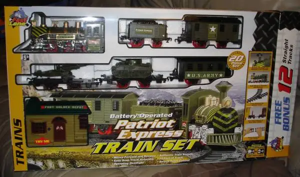 NEW - Army Train, Dale Earnhardt semis, tractor trailer