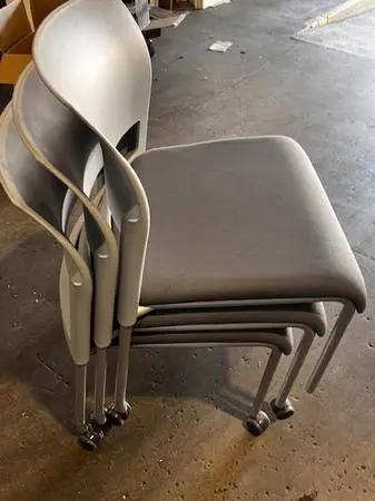 Steelcase Side Chairs-Casters (iMove Series)