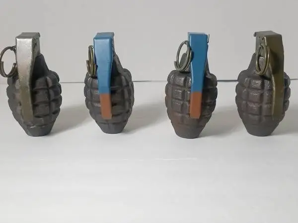 4 Pineapple Grenade Replicas