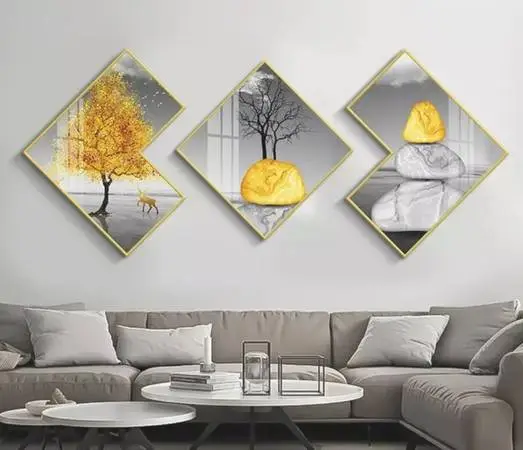 40” x 20” Luxury LEDPainting Tempered Glass Crystal Porcelain -$150