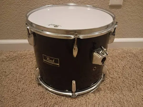 13x11 Pearl Forum Rack Tom Damaged but usable or for parts