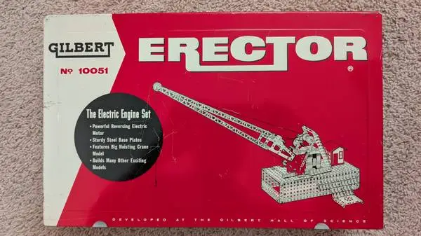 Gilbert Erector Set - 1950s Vintage