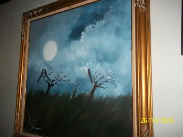 Painting    ( BIRD LOVERS )