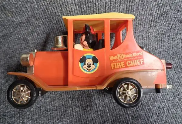 Walt Disney World Fire Chief car - 1974