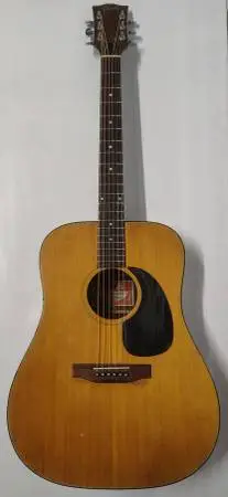 1970s Gibson Blue Ridge Custom acoustic guitar