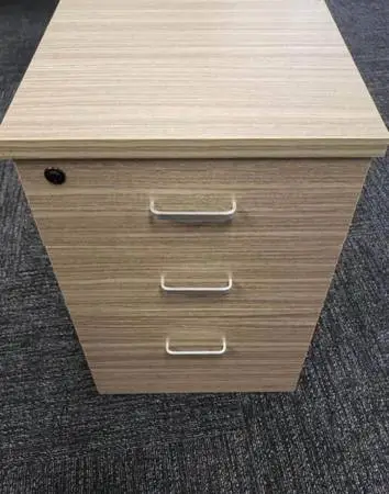 3-Drawer Under Desk Storage Cabinet