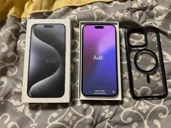 iPhone 15 Pro Max Blue Titanium – Excellent Deal