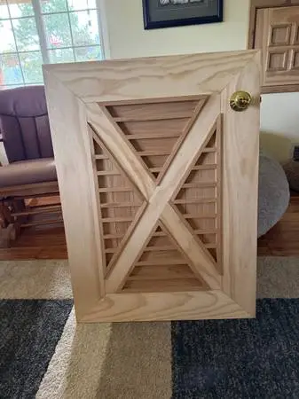 Custom built Cedar / Hem Fir door