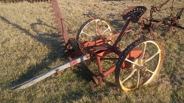 Massey Harris Mule-Drawn Mower