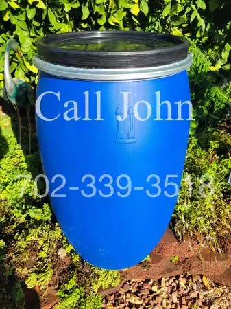 Blowout sale-30 Gallon Food Grade Removable Top Barrels