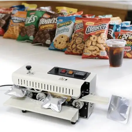 New Bag Sealer - Continuous, Automatic, for Kraft Paper, Foil, Plastic