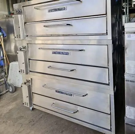 Refurbished Bakers Pride Deck Ovens:  Three Year Warranty