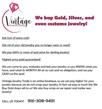 We buy all Jewelry! 135% of spot for sterling jewelry! Gold & Silver