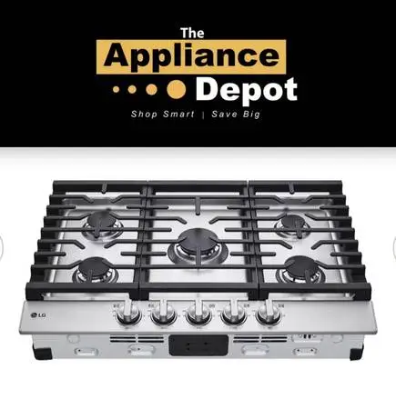 New LG Gas Cooktop